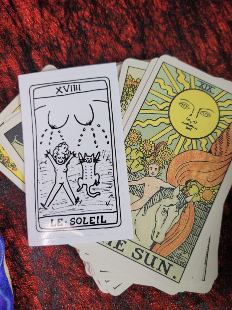 Le Soleil Tarot – naklejka