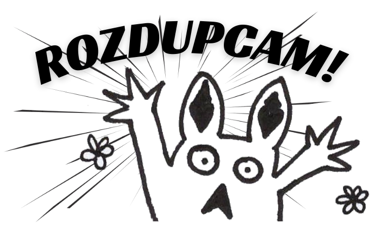 Rozdupcam! Naklejka
